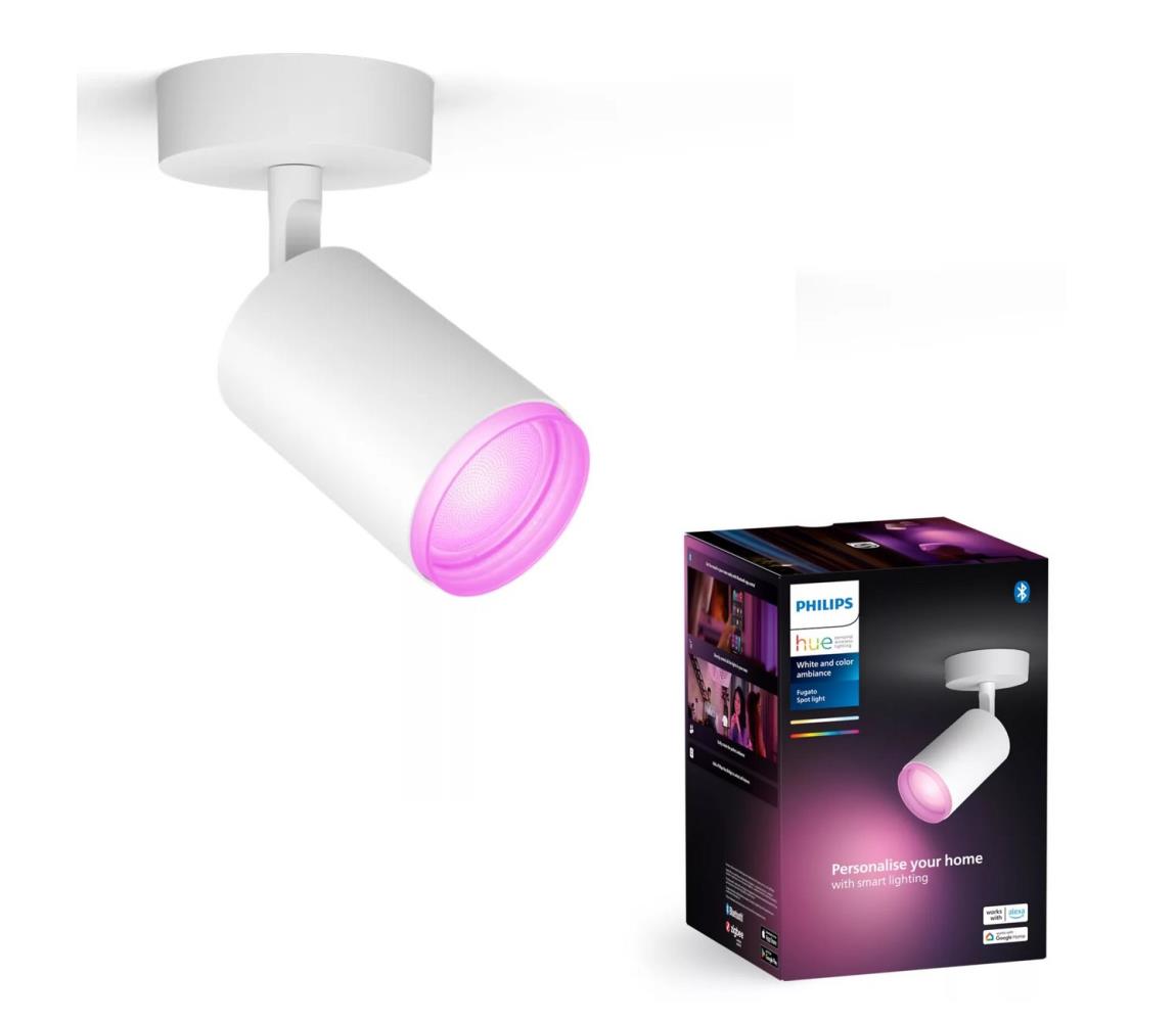Philips - LED RGBW Stmívatelné bodové svítidlo Hue FUGATO 1xGU10/4,2W/230V bílá 8720169319691
