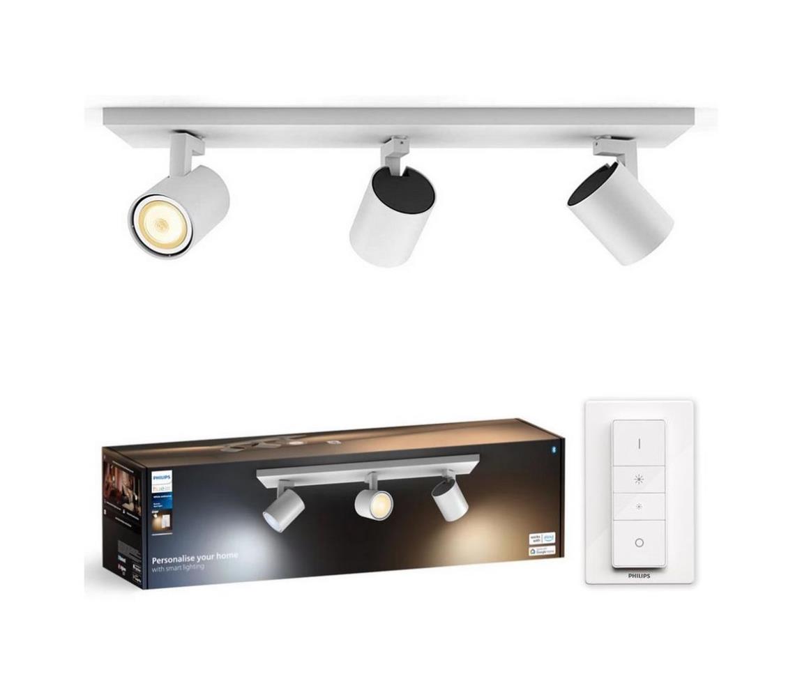 Philips - LED Stmívatelné bodové svítidlo Hue RUNNER 3xGU10/4,2W/230V + DO bílá 8720169320536