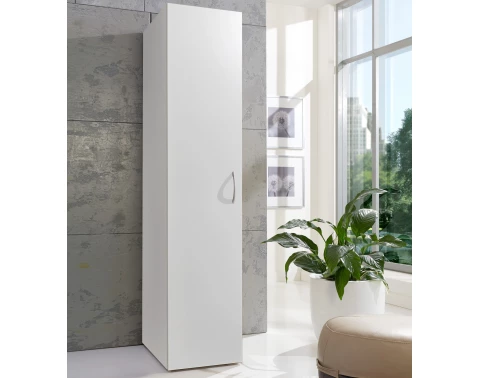 Policová skříň Multiraum, 50 cm, bílá