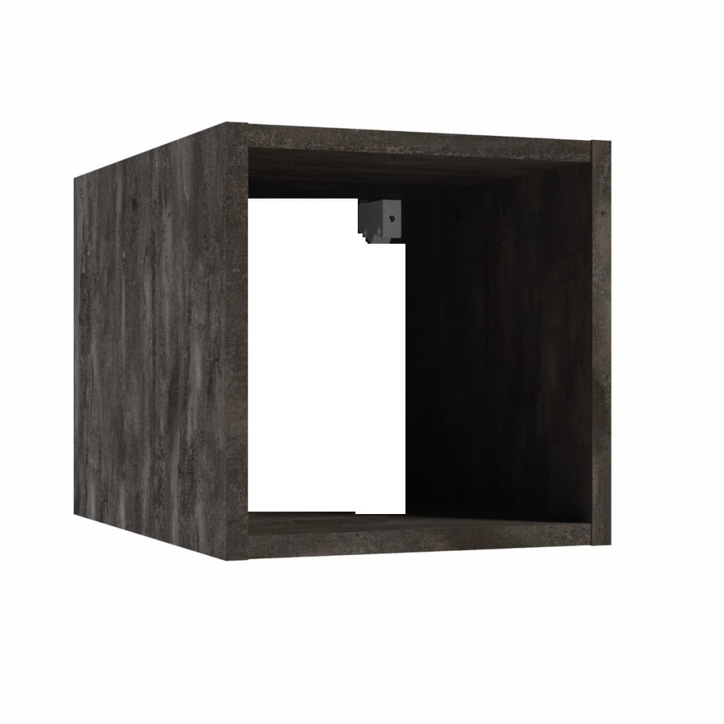 Policový box Naturel Stilla 30x30x44 cm černá STILLAA03009 STILLAA03009