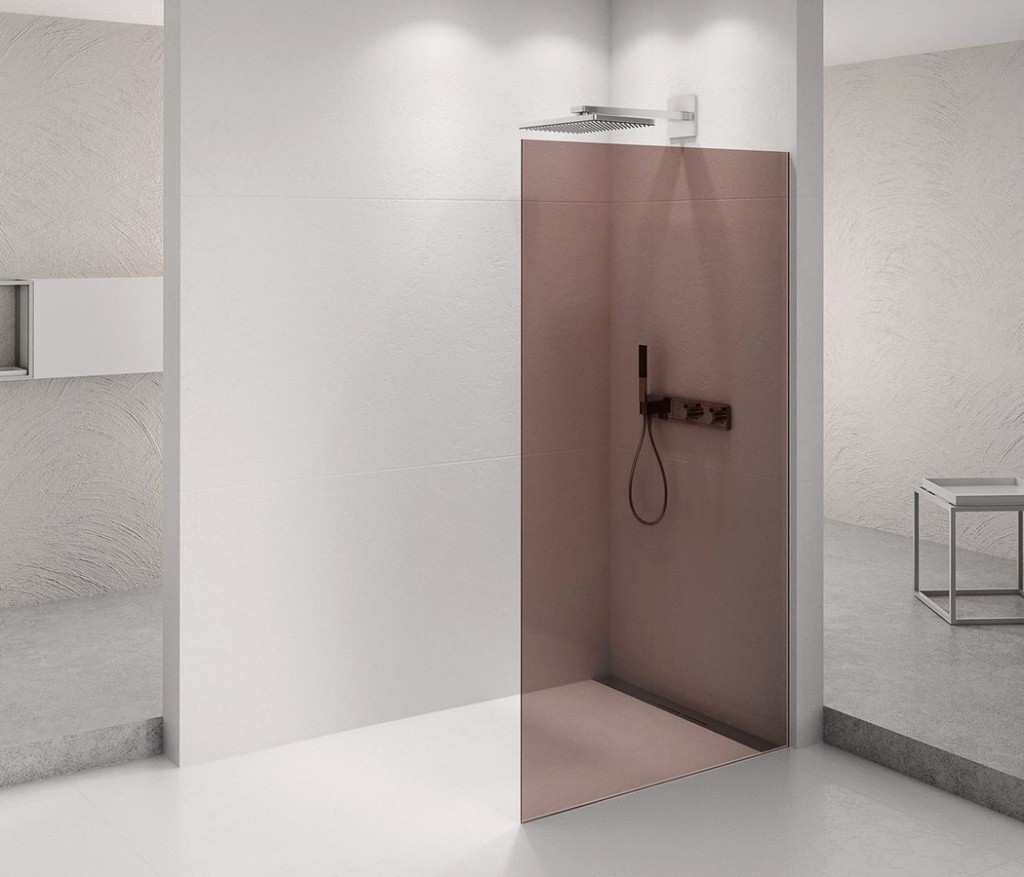 POLYSAN ARCHITEX CHROM sprchová zástěna 1162, sklo Marron AXC120MR