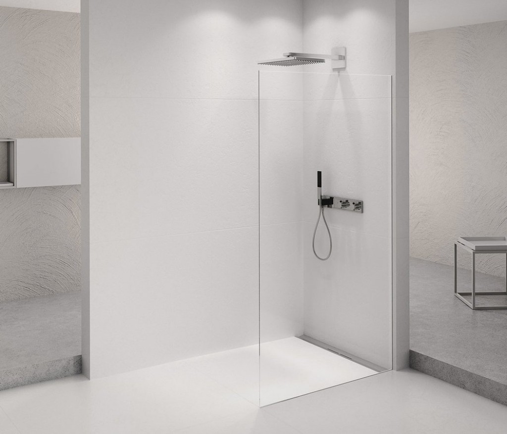POLYSAN ARCHITEX CHROM sprchová zástěna 762, čiré sklo AXC80CL