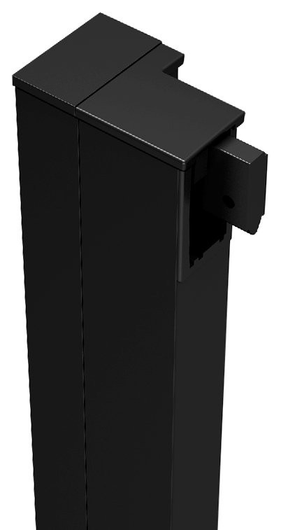 POLYSAN DEEP BLACK rozšiřovací profil 25, výška 1650 MD625B