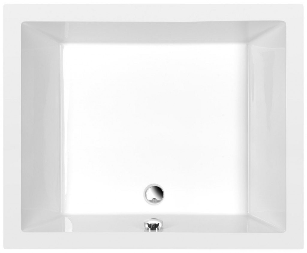 POLYSAN DEEP hluboká sprchová vanička, obdélník 110x90x26cm, bílá 72363