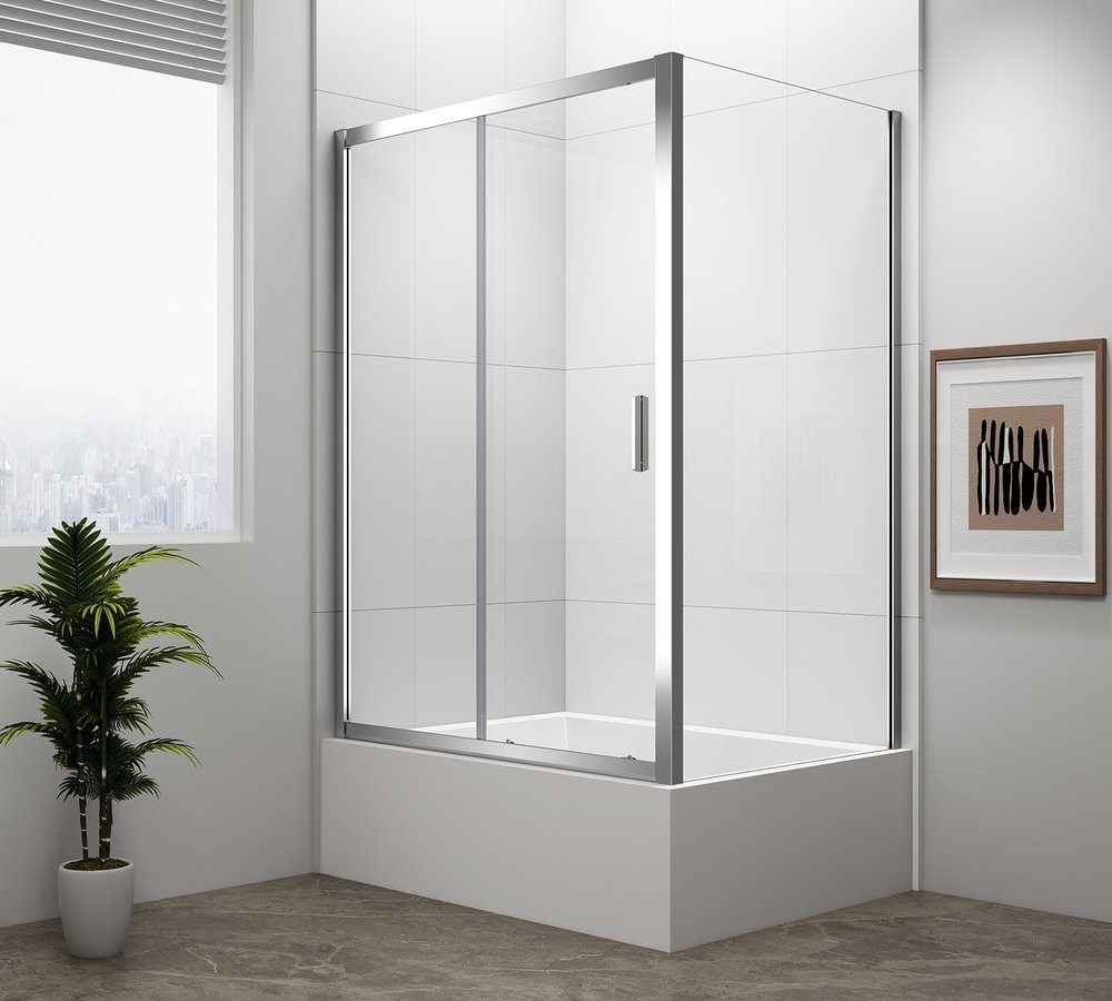 POLYSAN DEEP obdélníkový sprchový kout 1100x750 L/P varianta, čiré sklo MD1116MD3116