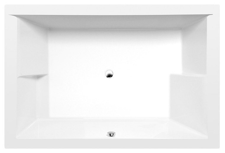 POLYSAN DUPLA obdélníková vana 180x120x54cm, bílá 13611