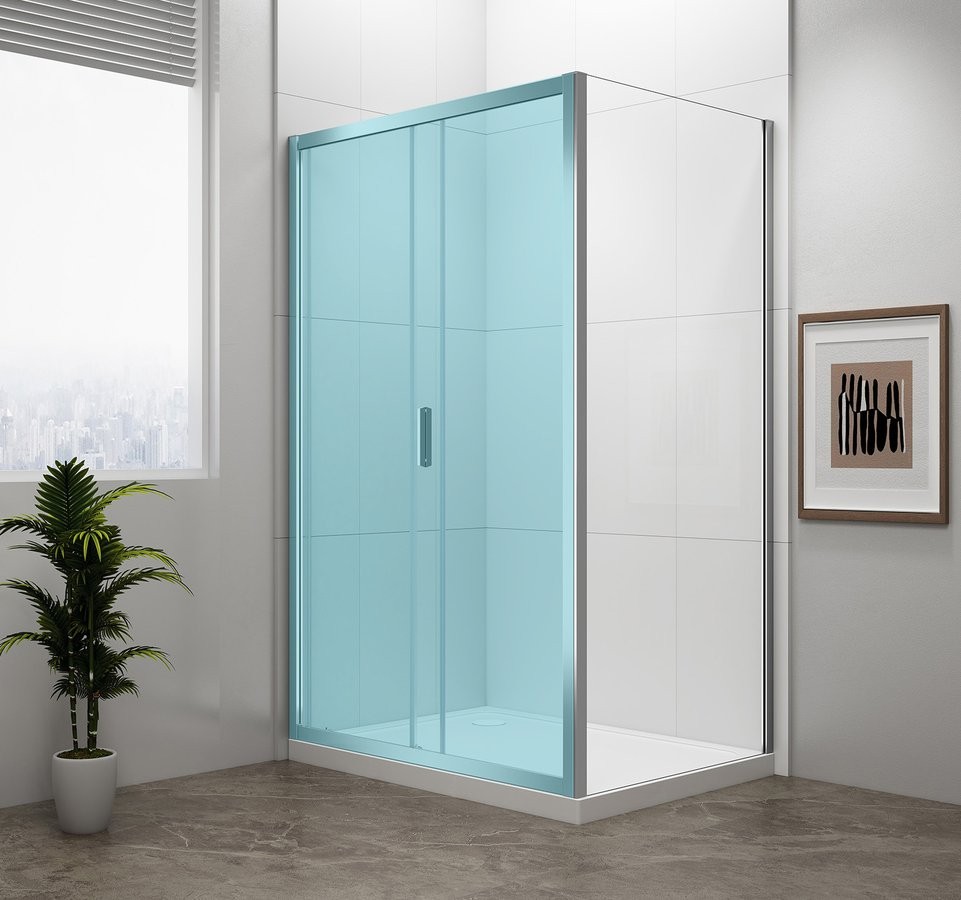 POLYSAN EASY boční stěna 1000, čiré sklo EL3415