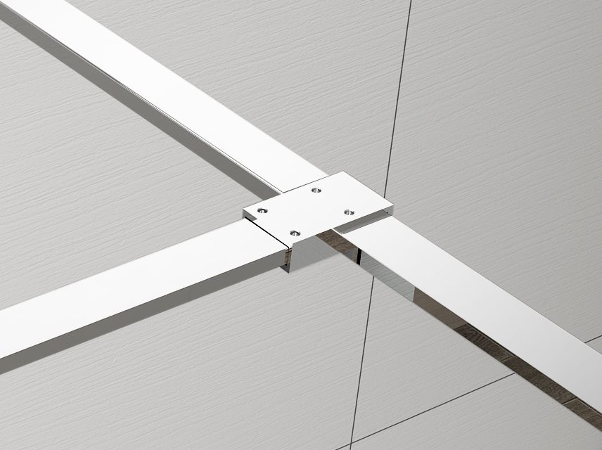 POLYSAN ESCA T- spojka vzpěr, chrom ES7510