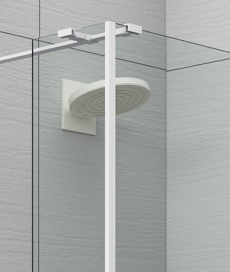 POLYSAN ESCA WHITE MATT rohový profil ES7934