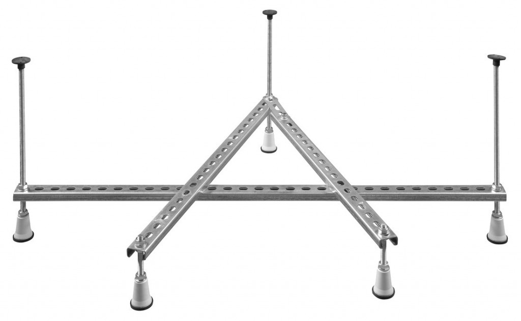 POLYSAN Nosná konstrukce pro hlubokou vaničku VISLA 80x80cm FR4580