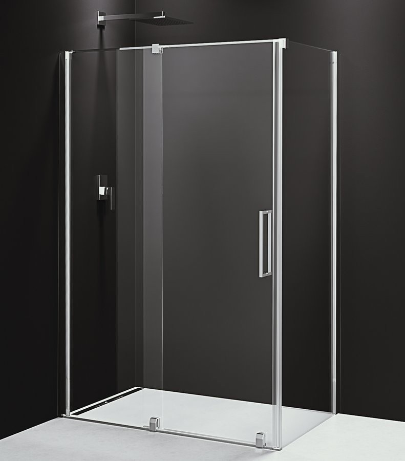 POLYSAN ROLLS obdélníkový sprchový kout 1100x800 L/P varianta, čiré sklo RL1115RL3215