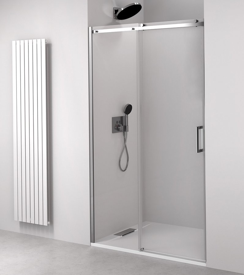 POLYSAN THRON ROUND sprchové dveře 1200 kulaté pojezdy, čiré sklo TL5012-5005