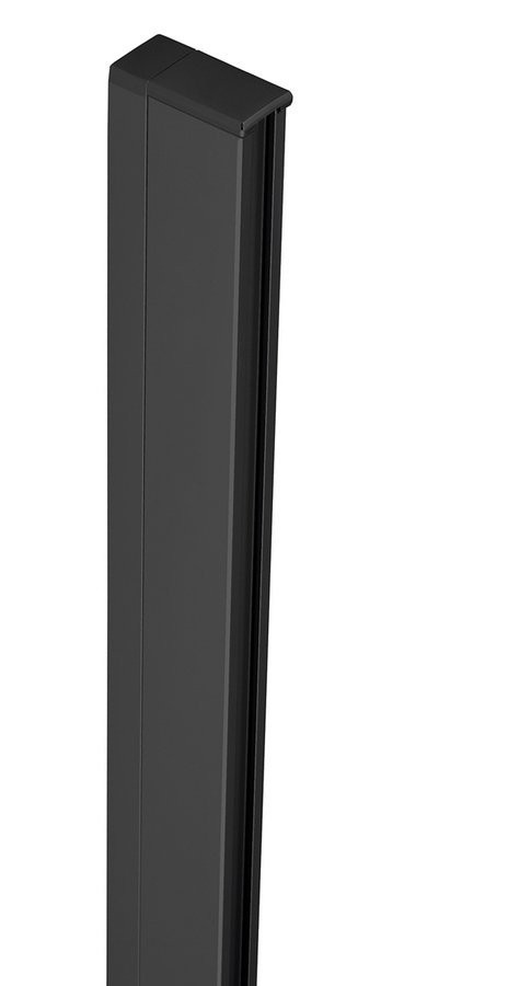 POLYSAN ZOOM BLACK rozšiřovací profil pro nástěnný pevný profil, 15 ZL915B