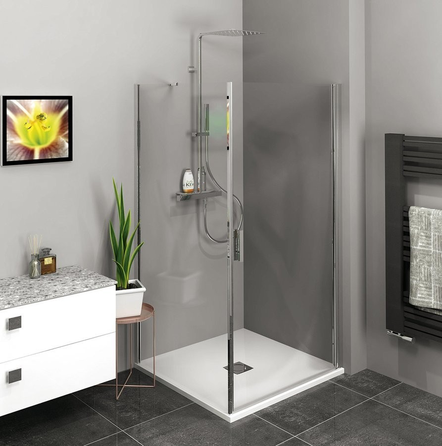 POLYSAN ZOOM čtvercový sprchový kout 1000x1000, L/P varianta ZL1210ZL3210