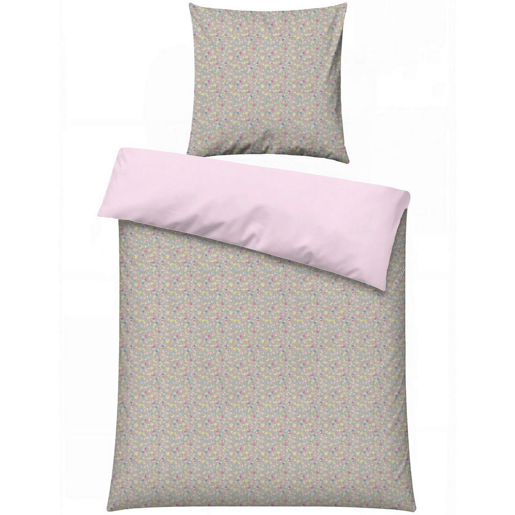 POVLEČENÍ, vícebarevná, pink, 155/220 cm
