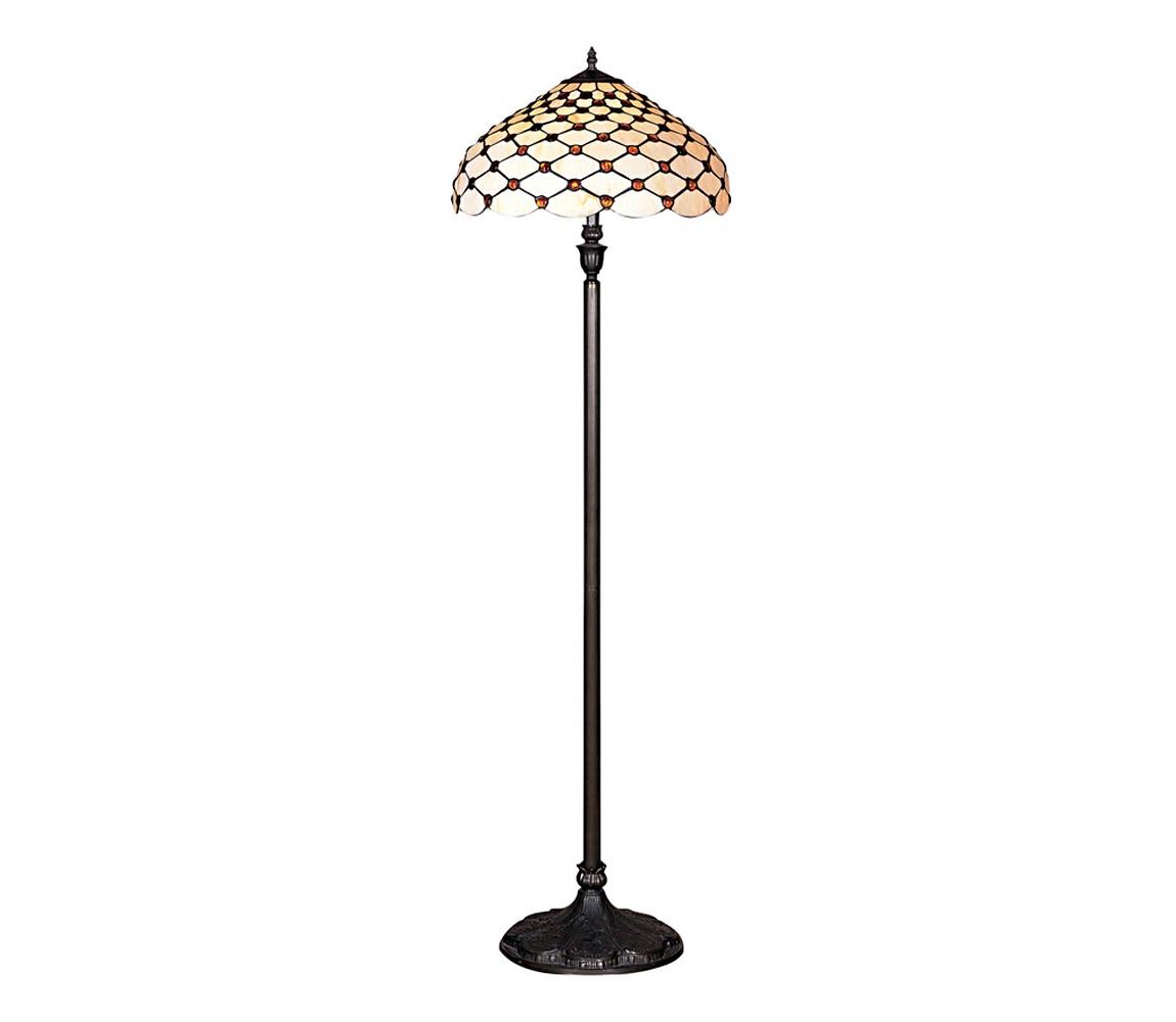 Prezent  - Stojací lampa TIFFANY 2xE27/60W 