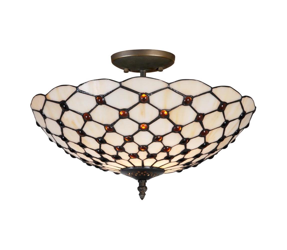 Prezent  - Stropní svítidlo TIFFANY 2xE27/40W/230V 