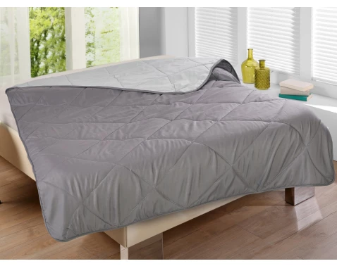 Přikrývka Sommer 140x200 cm, šedá