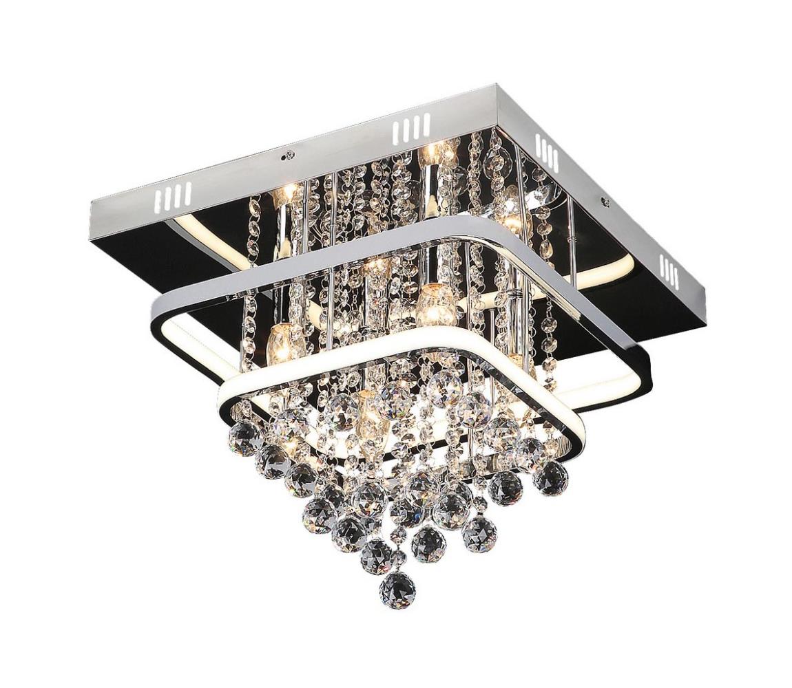 Rabalux 2239 - Křišťálový přisazený lustr PALLAS LED/36W/230V + 4xE14/40W 2239