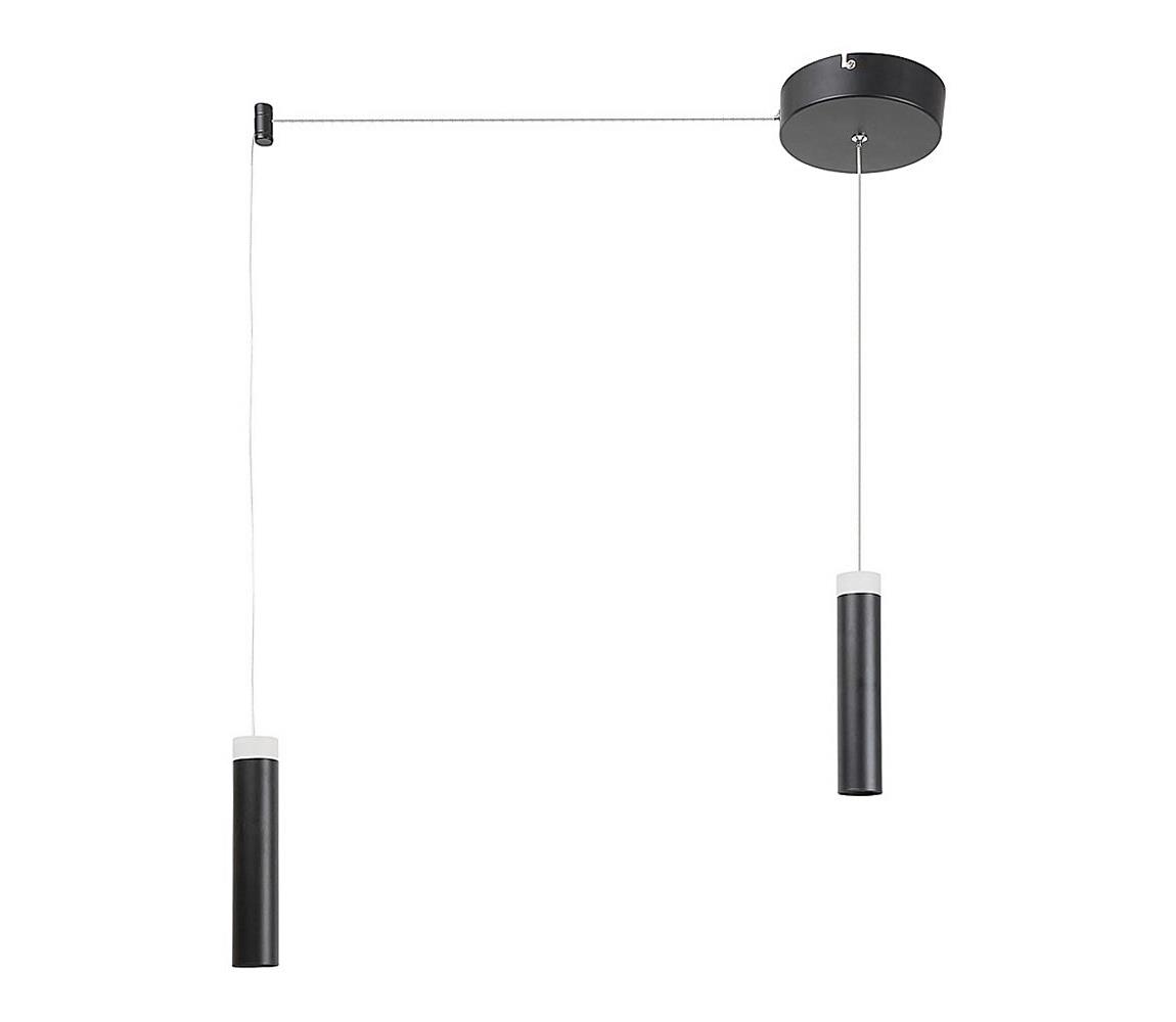 Rabalux 5641 - LED Lustr na lanku ANDROMEDEA LED/14W/230V černá 5641