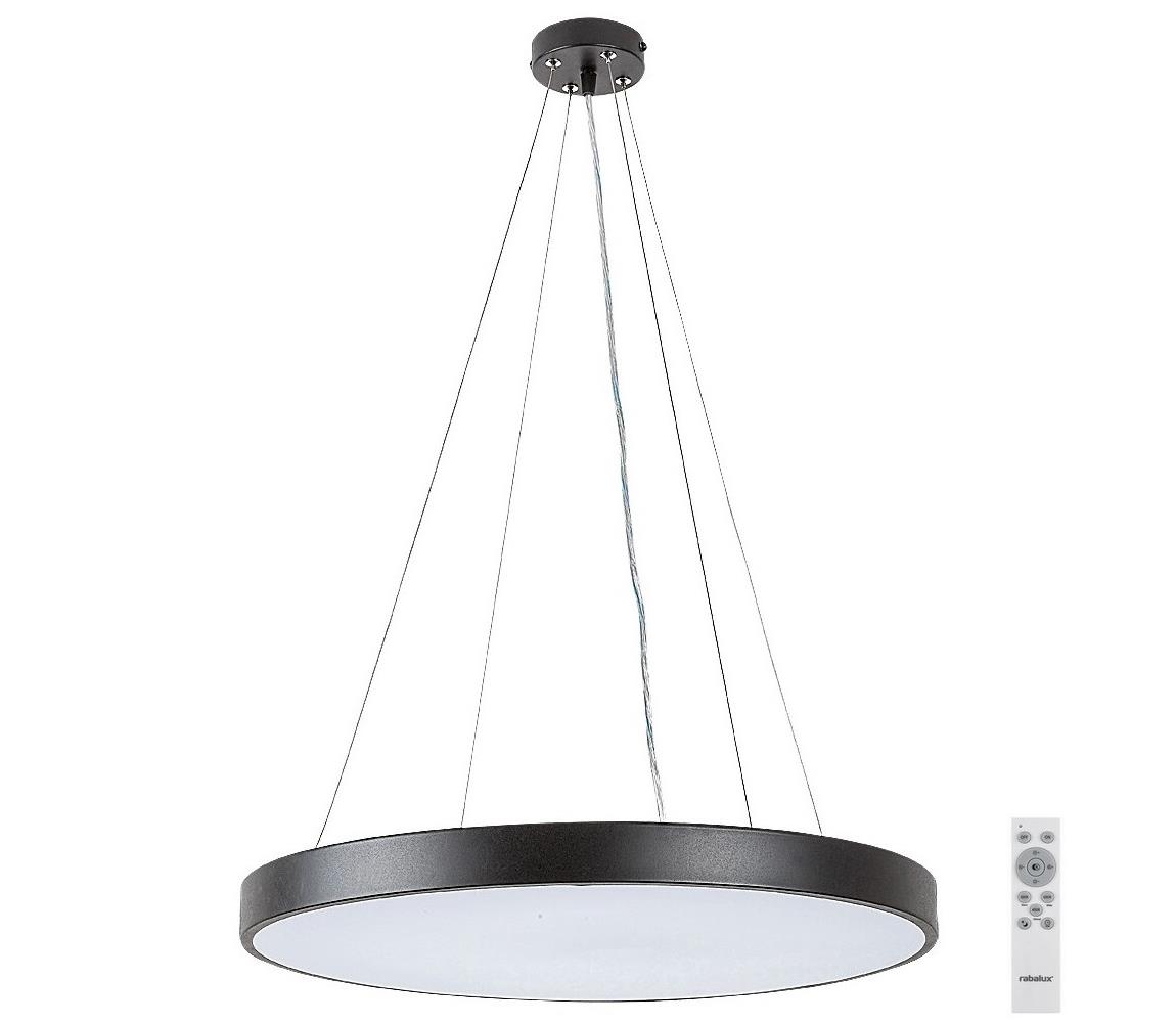 Rabalux 71041 - LED Stmívatelný lustr na lanku TESIA LED/60W/230V černá + DO 71041