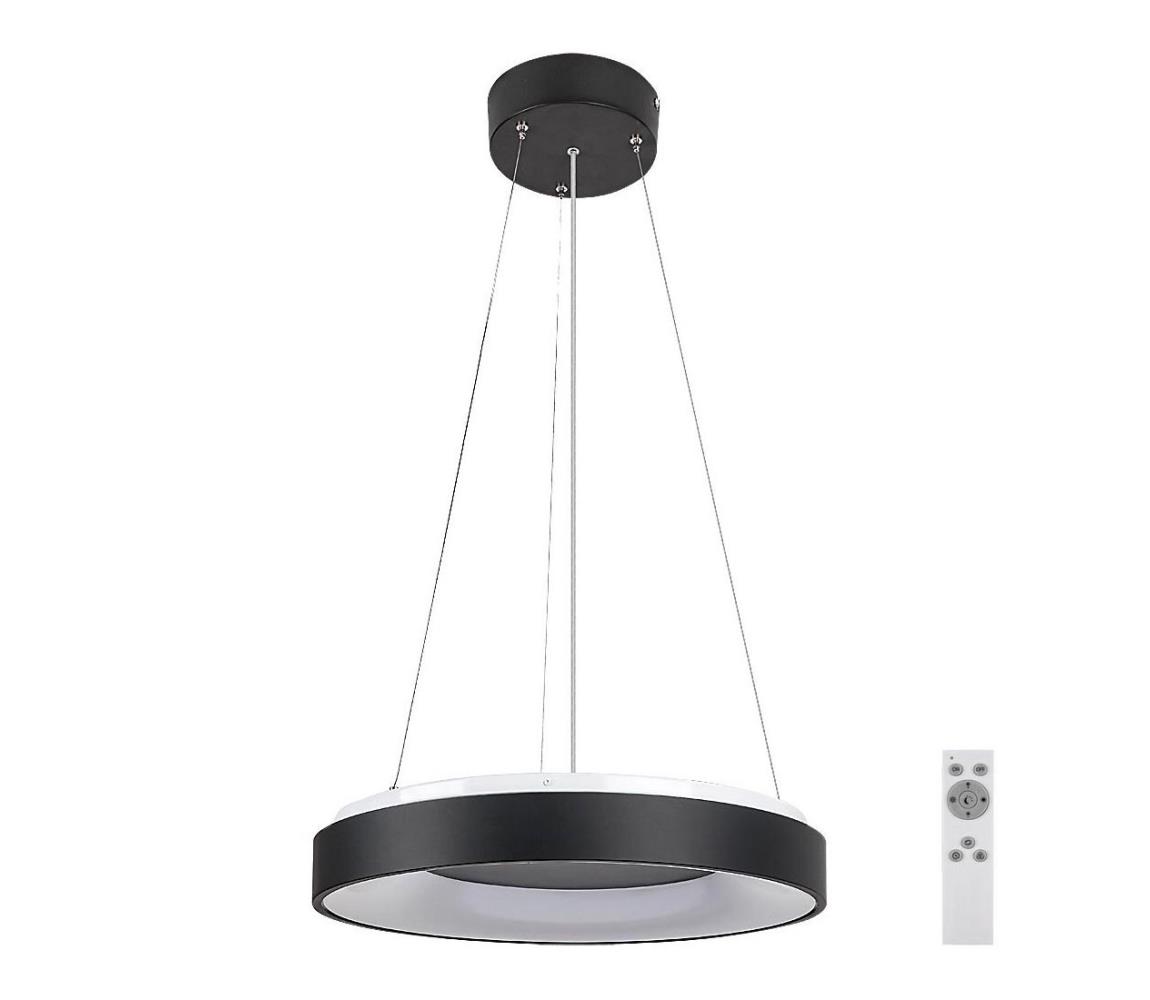 Rabalux 72001 - LED Stmívatelný lustr na lanku CEILO LED/38W/230V černá + DO 72001