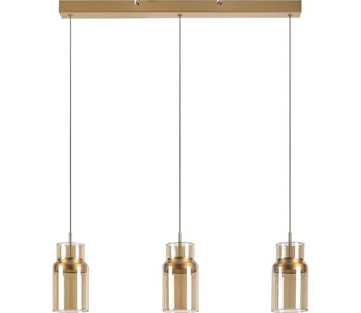 Rabalux 72036 - LED Lustr na lanku ZAYEN LED/27W/230V 3000K zlatá 72036