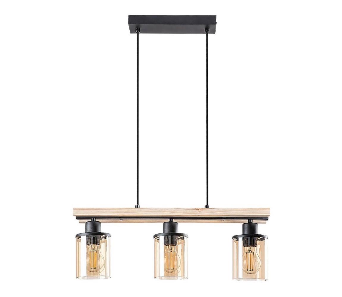 Rabalux 72083 - Lustr na lanku NIYLAH 3xE27/25W/230V 72083