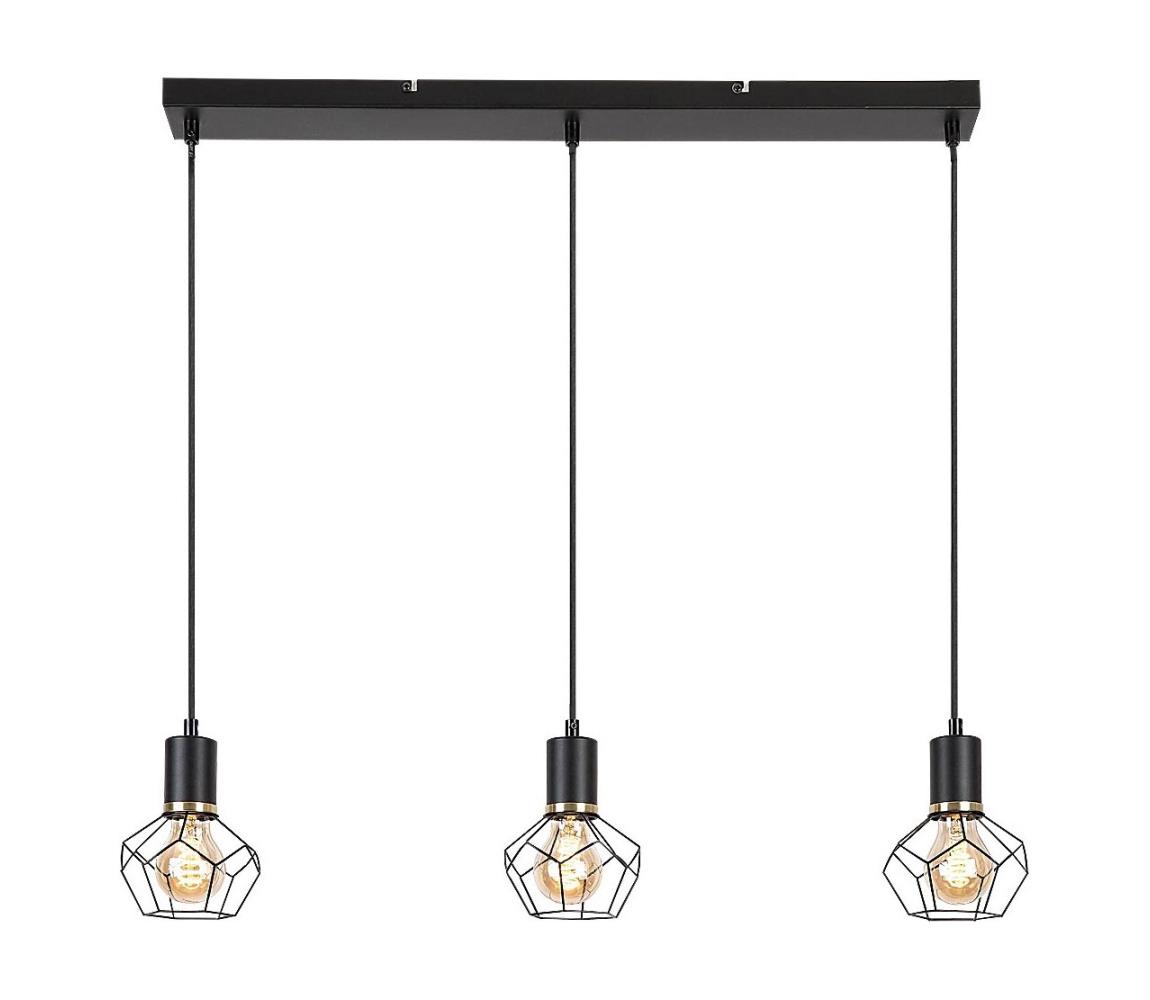 Rabalux 72242 - Lustr na lanku FRAN 3xE27/40W/230V 72242
