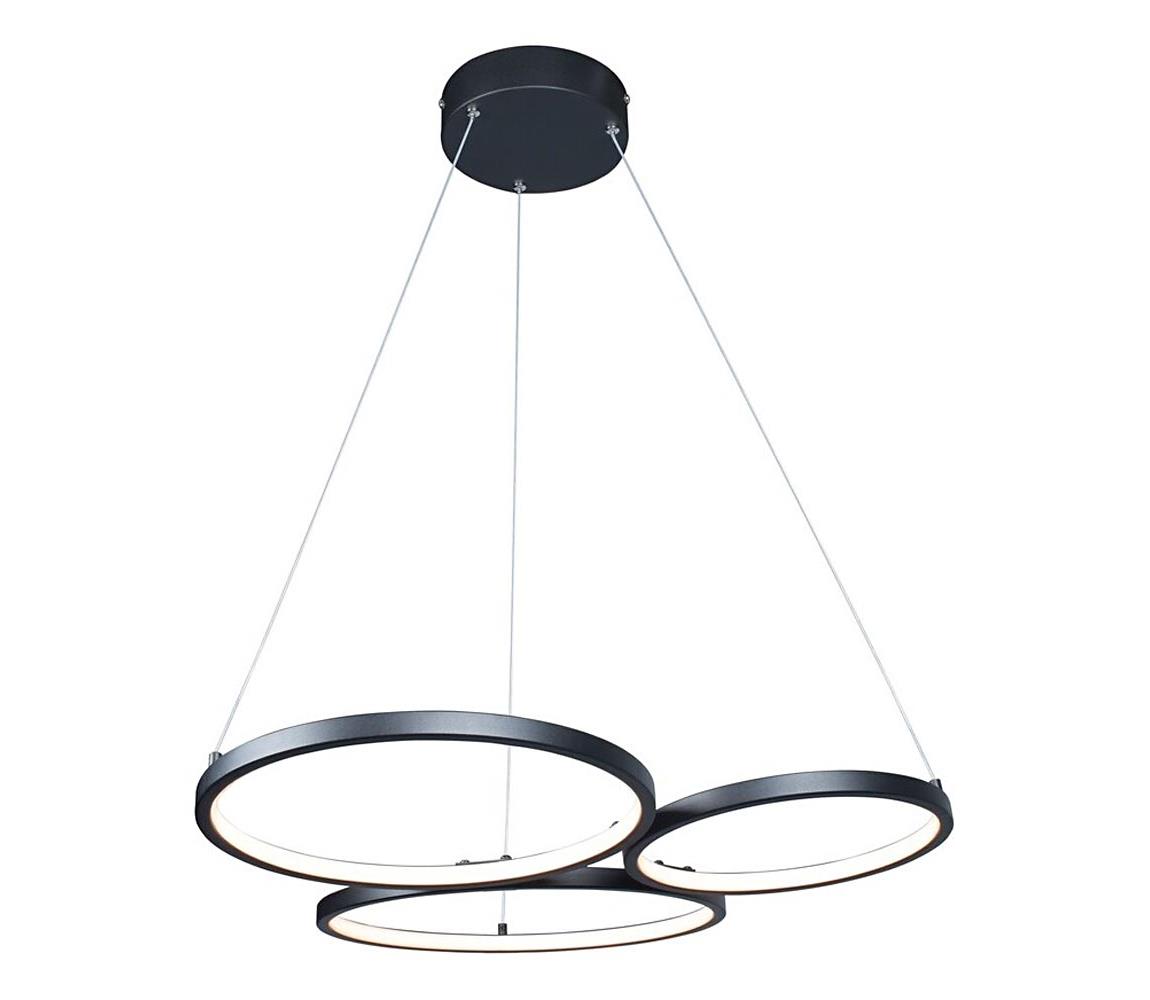 Rabalux 72297 - LED Lustr na lanku FORMAND LED/38W/230V černá 72297
