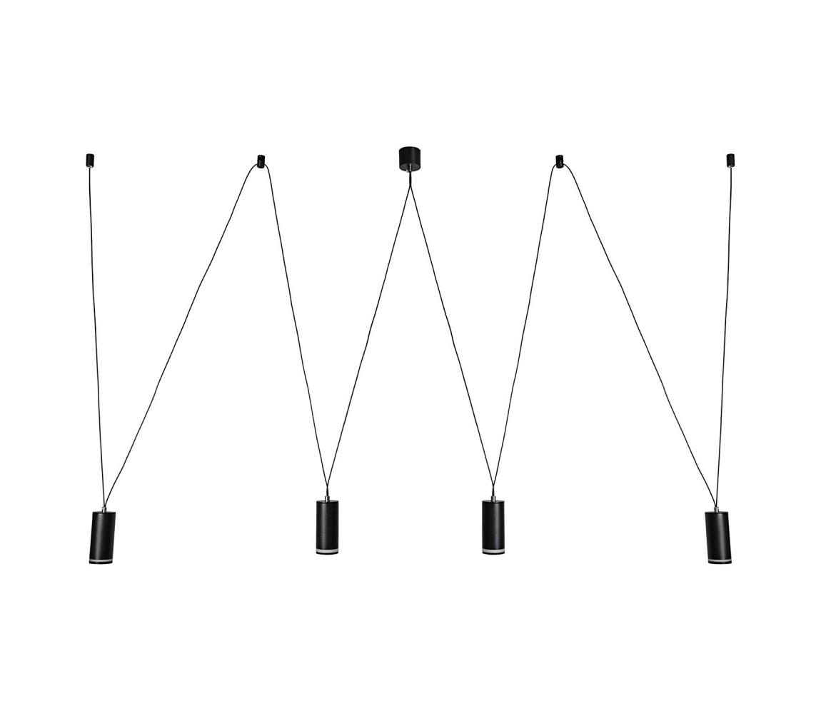 Rabalux 73038 - Lustr na lanku SENOBIA 4xGU10/5W/230V pavouk 73038