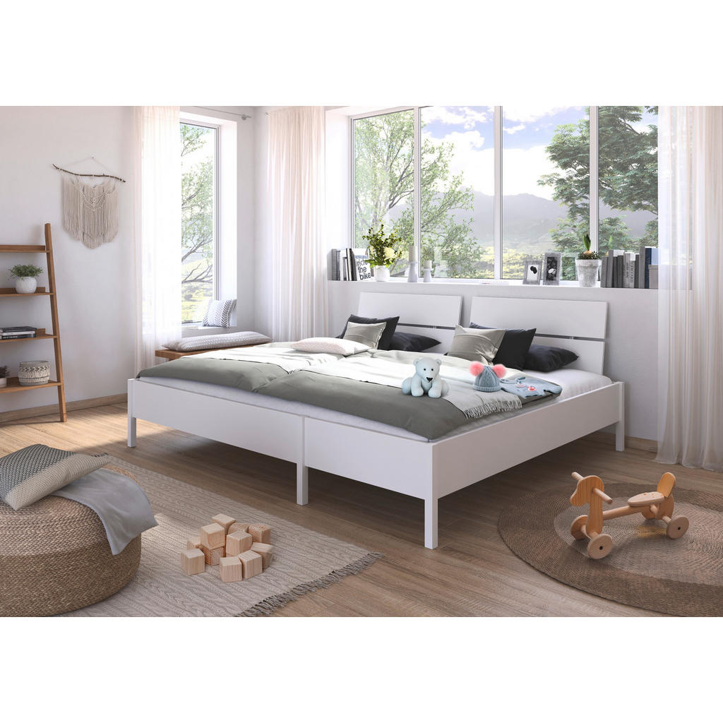 Rauch Möbel POSTEL PRO CELOU RODINU, 240/200 cm, bílá 1