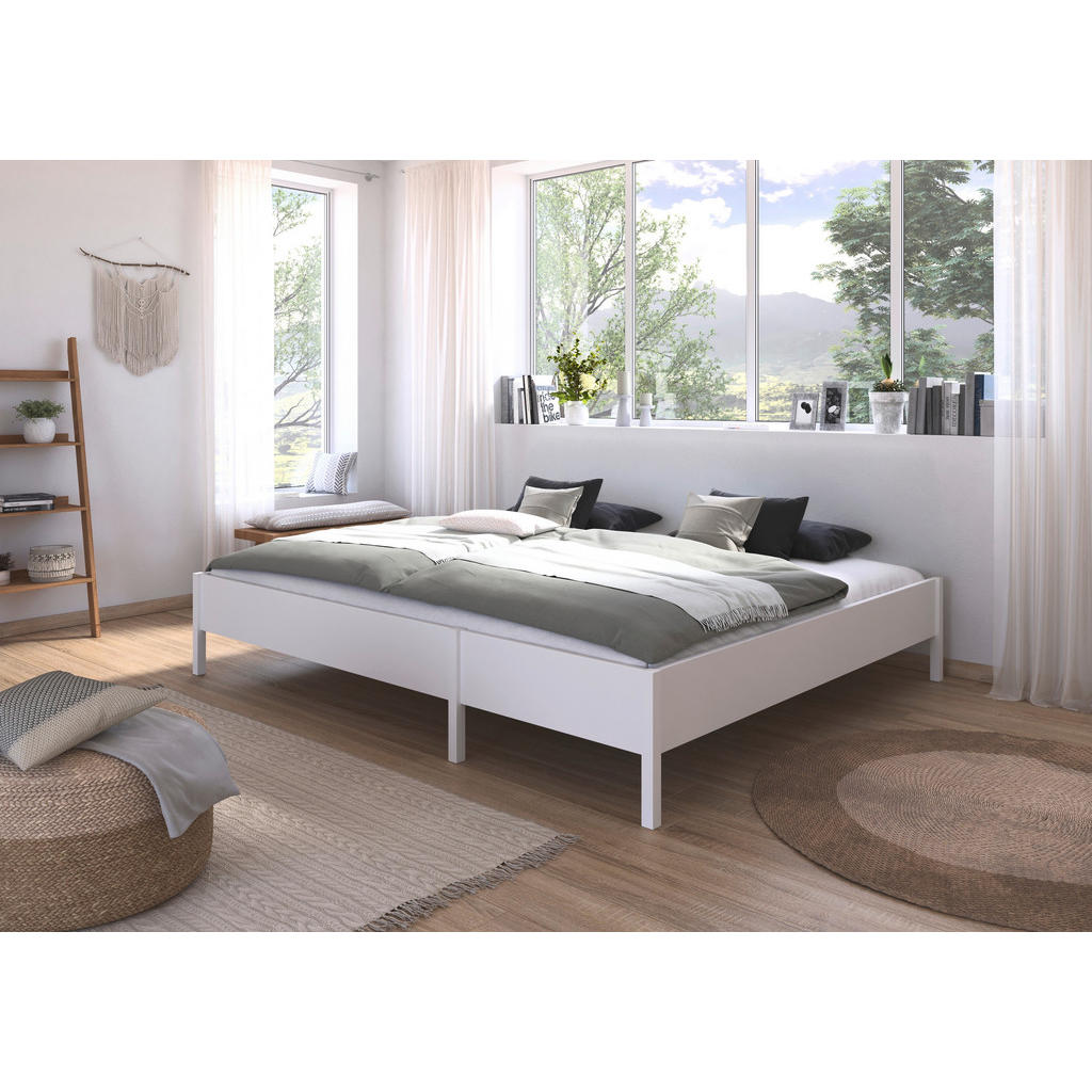 Rauch Möbel POSTEL PRO CELOU RODINU, 240/200 cm, bílá