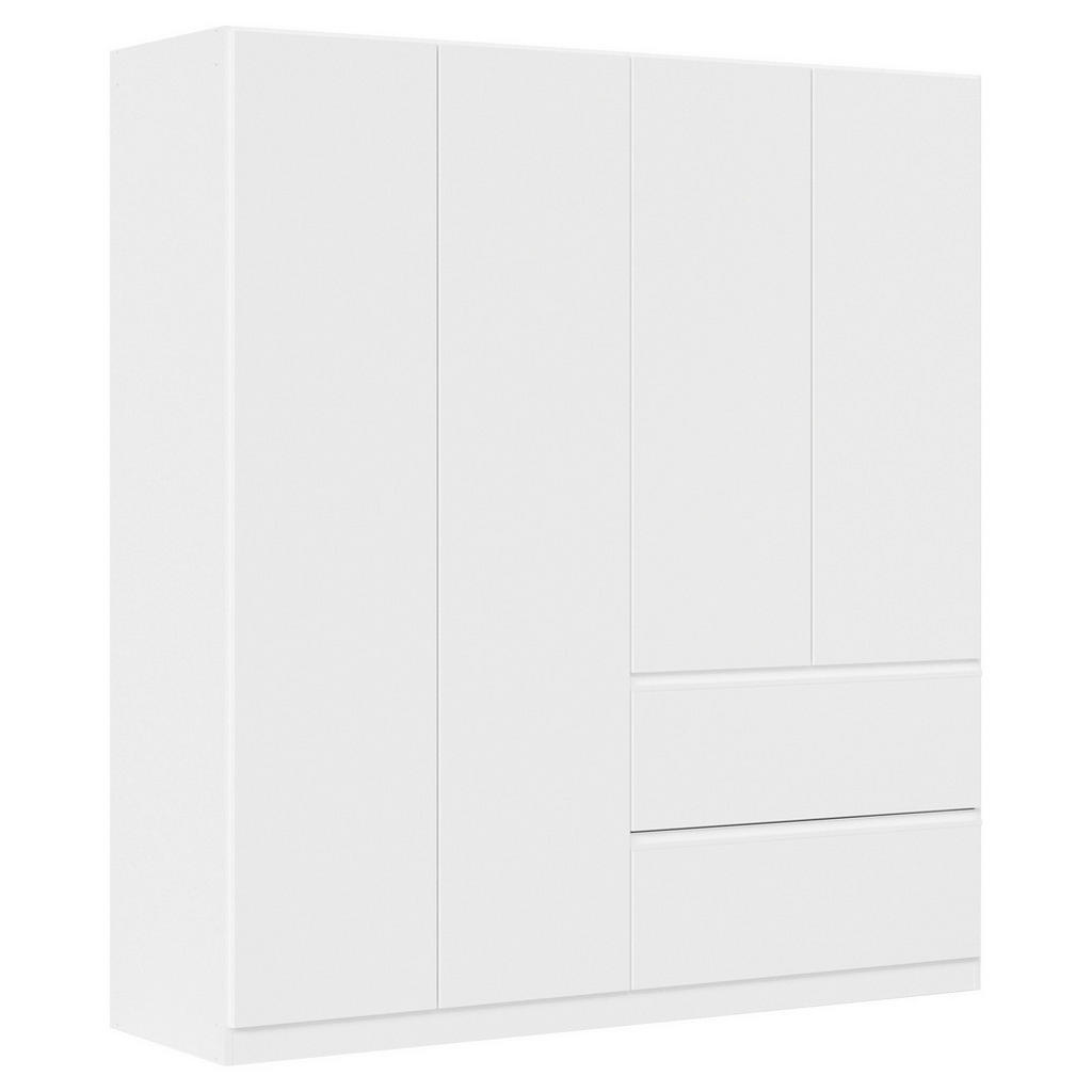 Rauch Möbel ŠATNÍ SKŘÍŇ S OTOČNÝMI DVEŘMI, bílá, 1