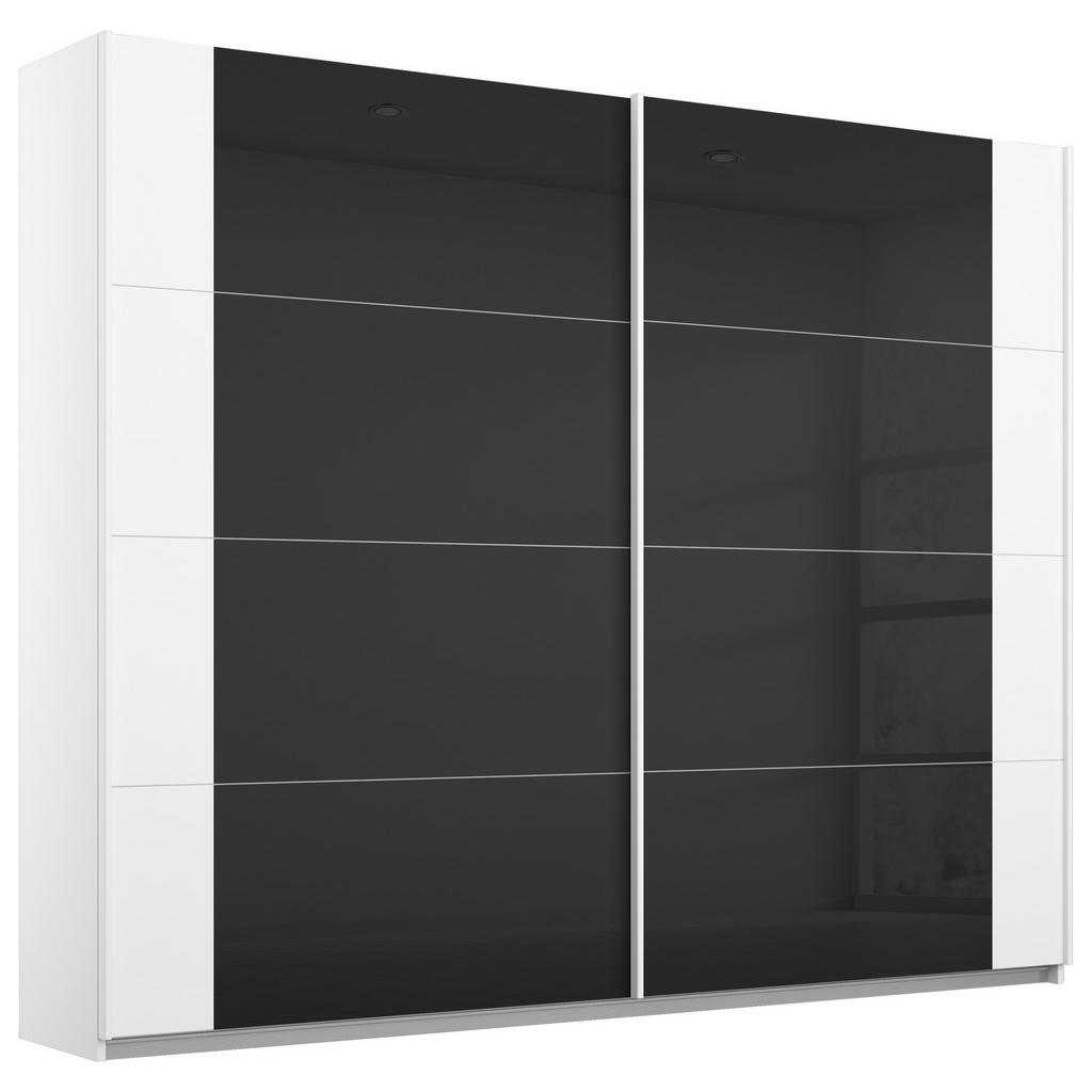 Rauch Möbel SKŘÍŇ S POSUVNÝMI DVEŘMI, antracitová, bílá, 226/210/62 cm