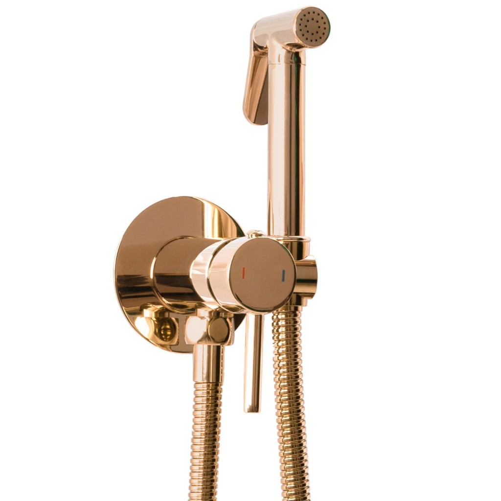 REA Bidetová baterie LUNGO LOOP Copper REA-B9799