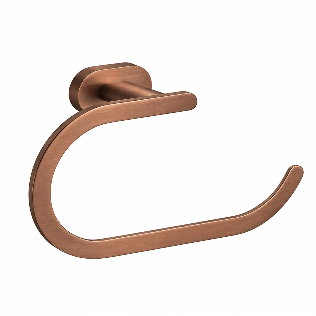 REA Držák na toaletní papír Ring 110 Til Brush Copper REA-08808
