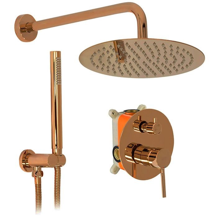 REA Podomítková sprchová sada Copper + BOX REA-P7999