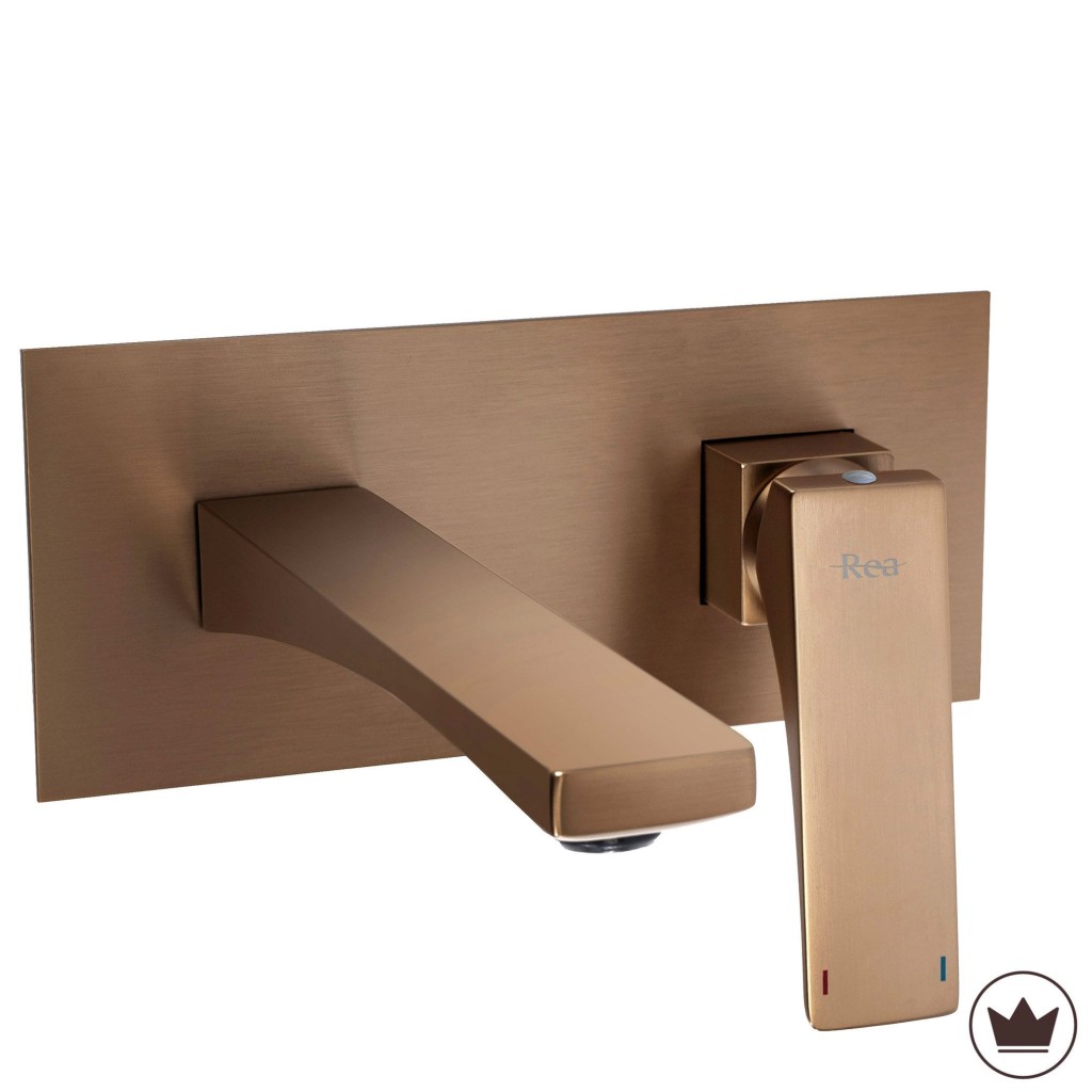 REA Podomítková umyvadlová baterie PREMIUM Joe Brush Copper REA-B4509