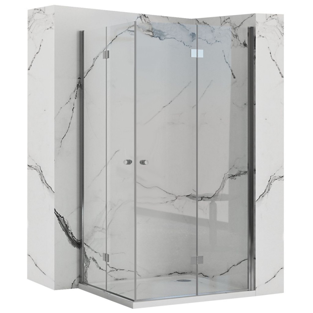 REA/S Skládací sprchový kout FOLD N2 110x120 KPL-07461