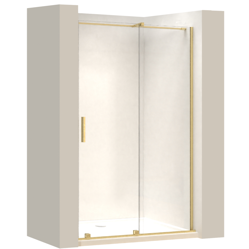 REA/S Sprchové Dveře Montana 100 Gold brush KPL-K6389