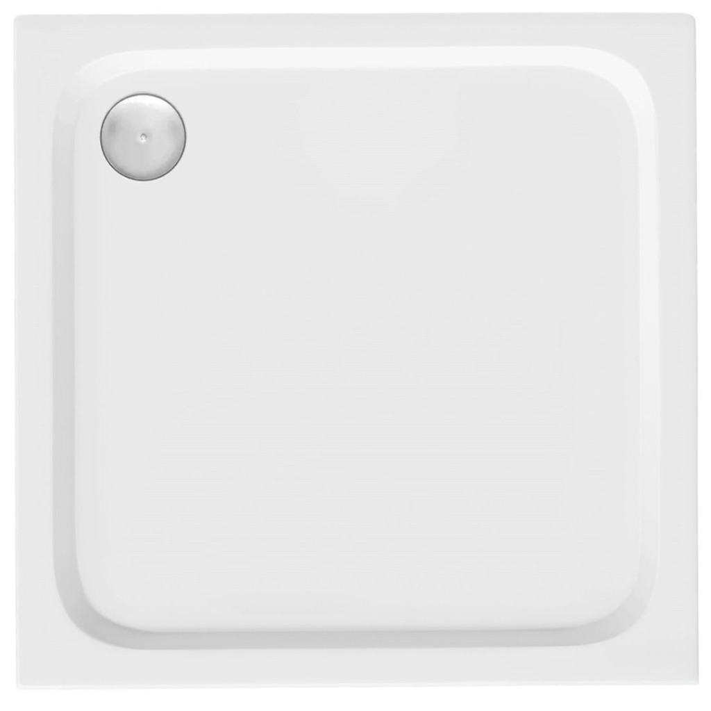 REA Sprchová akrylová vanička Belmond White 80x80 REA-K4370