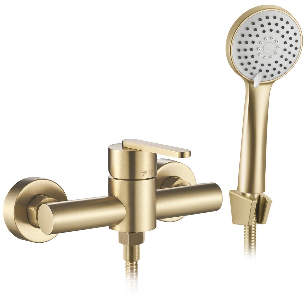 REA Sprchová baterie Ontario BRUSH GOLD REA-B5501