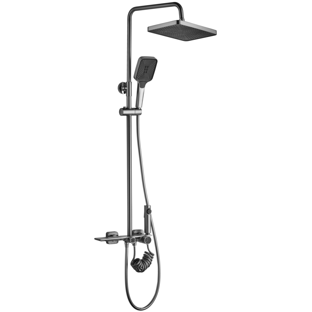 REA Sprchový set HELIX kartáčovaný nikl REA-P6622