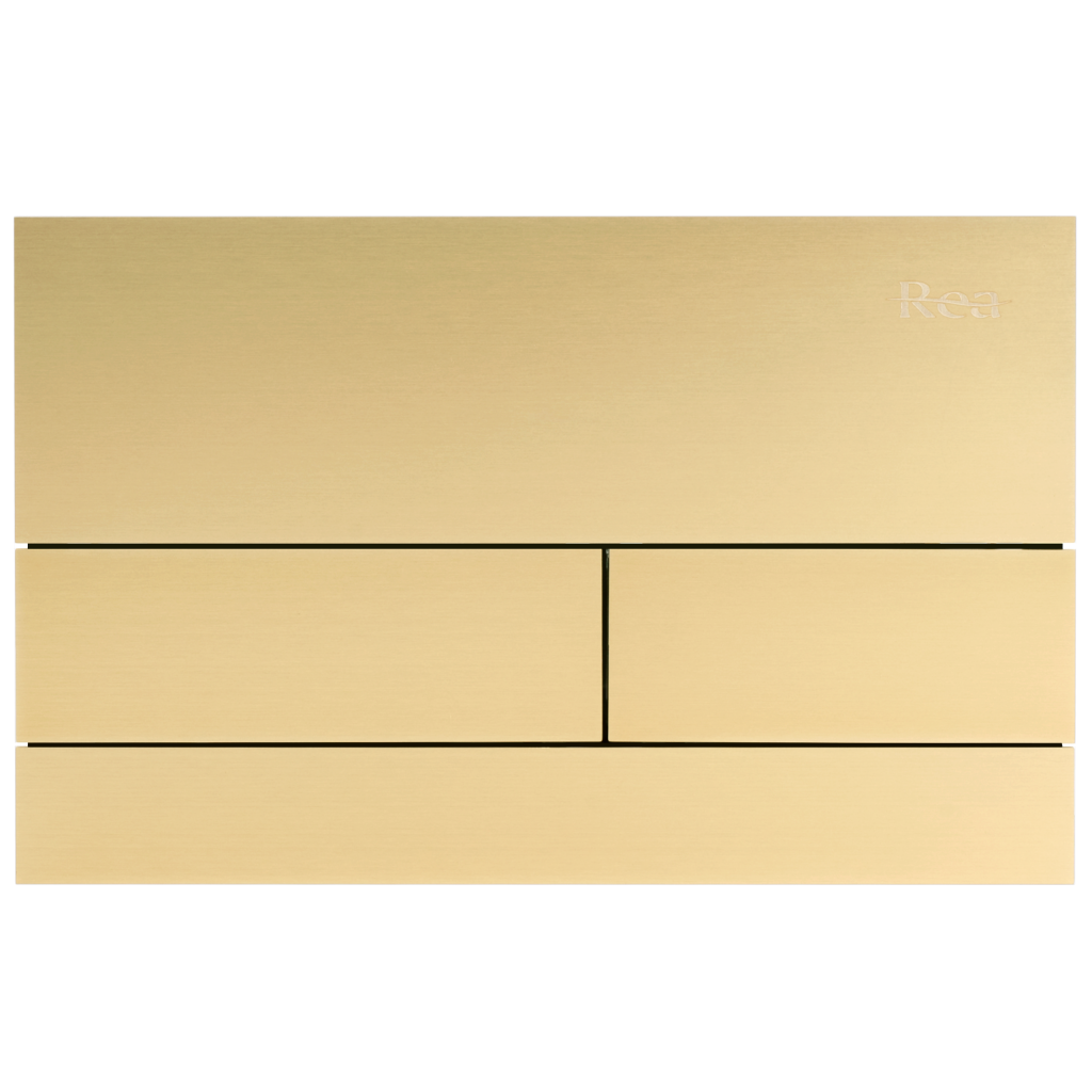 REA Tlačítko T Gold Brush REA-E0055