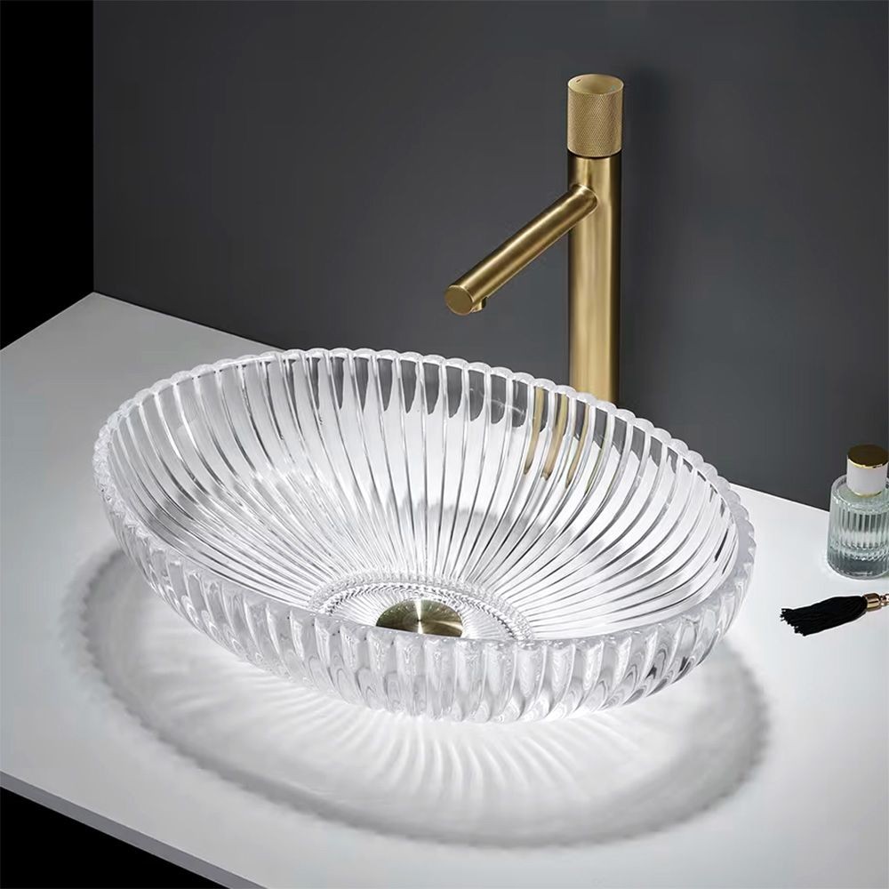 REA Umyvadlo na desku Nicole Transparent REA-U4701
