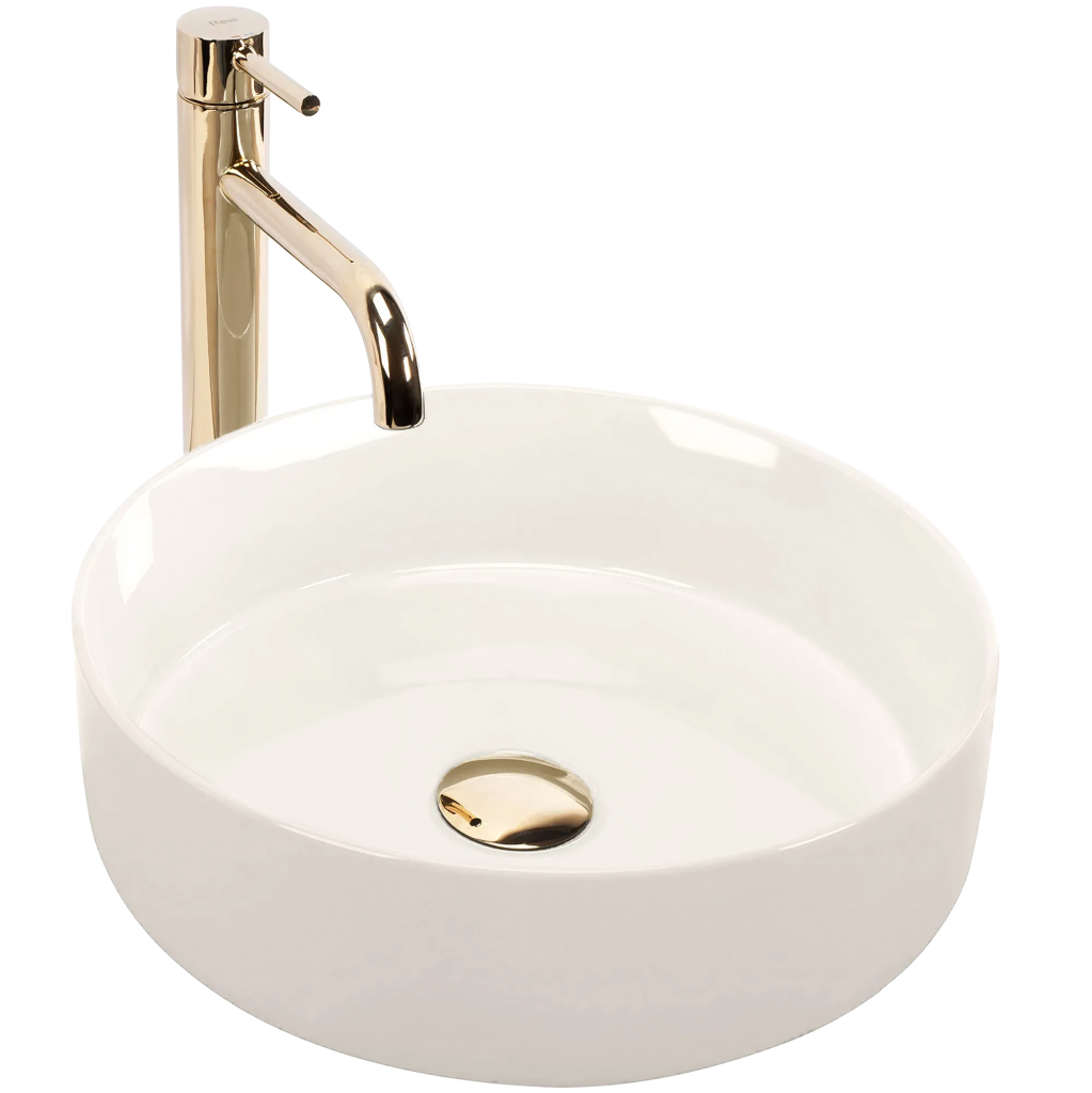 REA Umyvadlo na desku SAMI ECRU SHINY REA-U4590