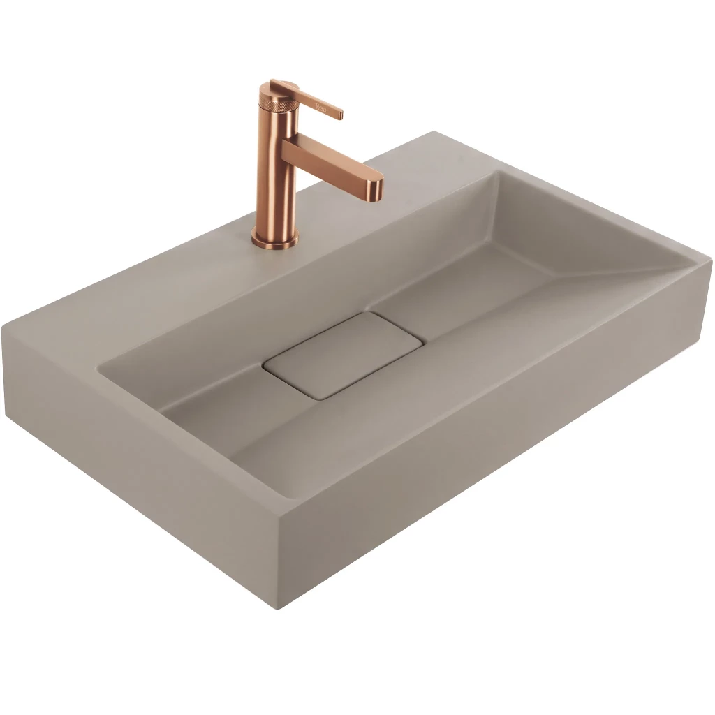 REA Umyvadlo z litého mramoru GOYA TAUPE 60CM REA-U4413