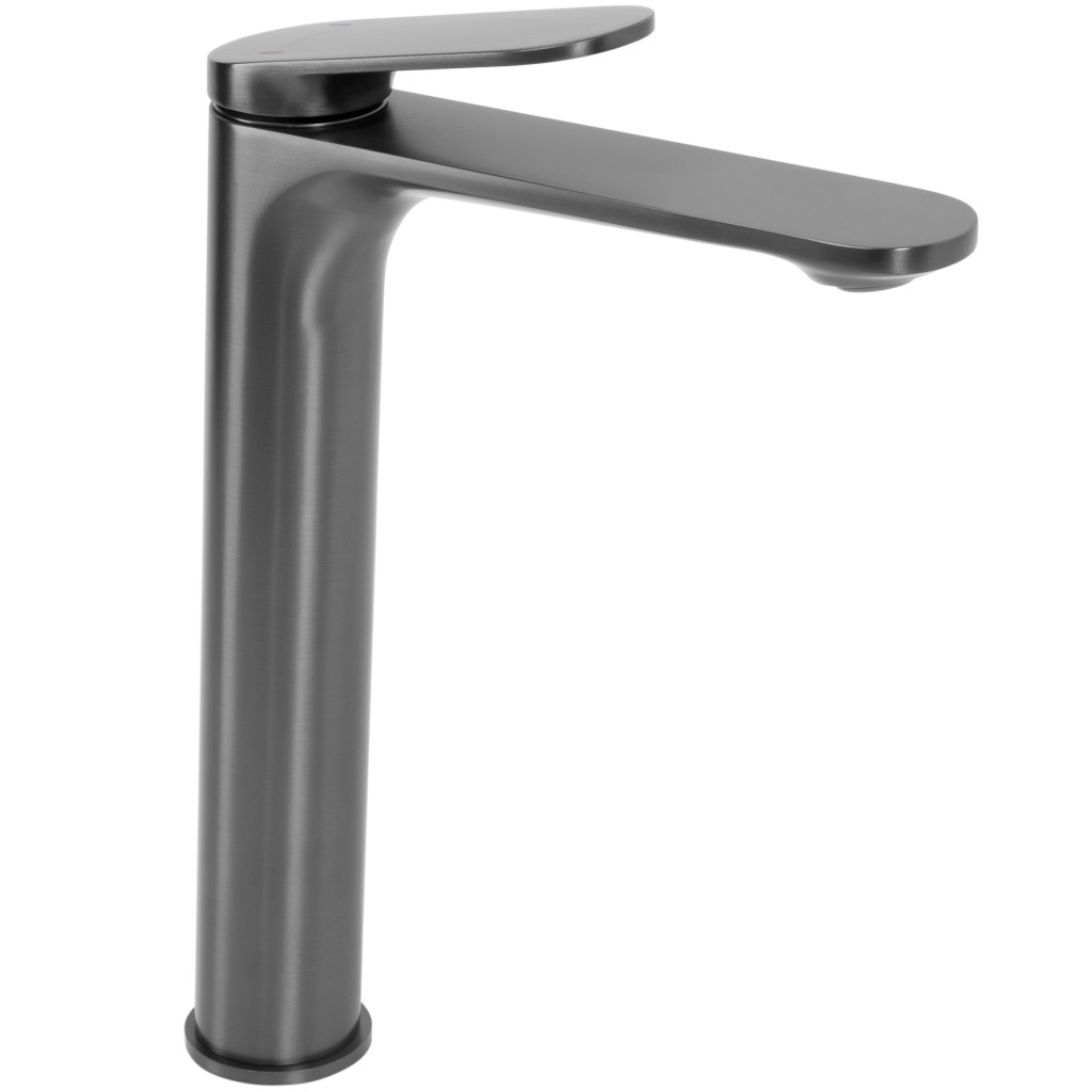 REA Umyvadlová vysoká baterie Marco Gun Grey High REA-B5062