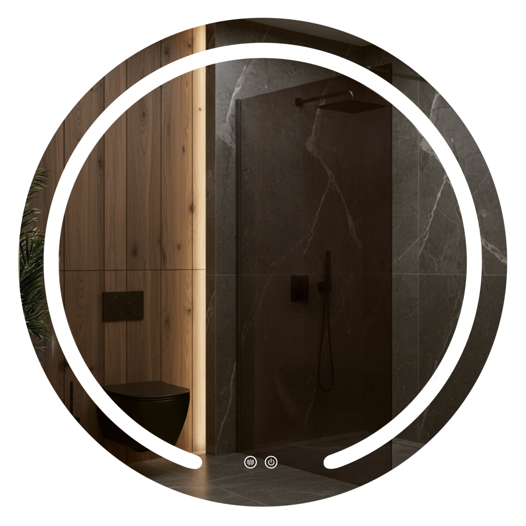 REA Zrcadlo LED 60cm Modern HOM-00904